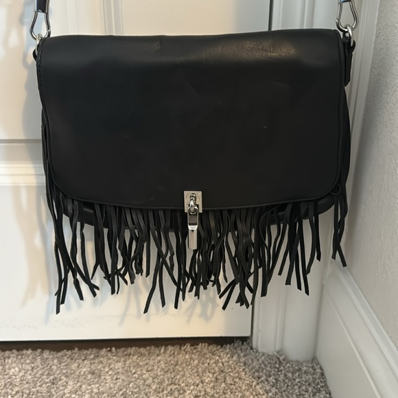 Elizabeth and James leather fringe cross body - Picture 1 of 8